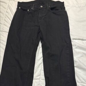 Men's Black Levi’s jeans